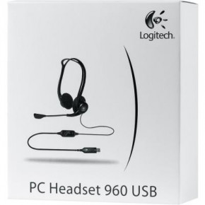 Logitech PC 960 Stereo Headset USB (981-000100) 7