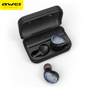   Awei Bluetooth T3 TWS Earbuds harging case Black (0)
