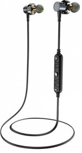  AWEI X660BL Bluetooth Dual Driver Earphone Black