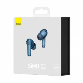  Baseus SIMU ANC True Wireless Earphones S2 Grey NGS2-0G 3