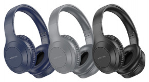  Borofone BO20 Player BT headphones Bluetooth 5.3 Blue (BO20U) 3