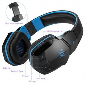  Kotion Each B3505 Bluetooth Black/Blue (B3505BB) 6