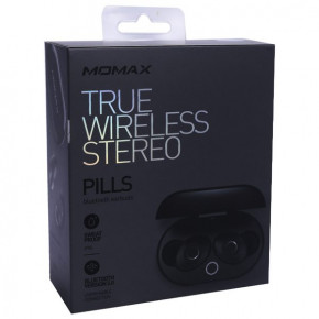  Bluetooth Momax Pills TWS Black 3