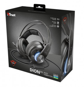  Trust GXT 383 Dion 7.1 Bass Vibration USB Black (22055) 9