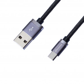   Grand-X USB-microUSB 3A 1 Black (FM-07) (0)
