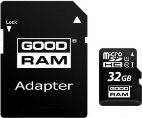   Goodram 32GB UHS-I Class 10  + SD-adapter (M1AA-0320R12)