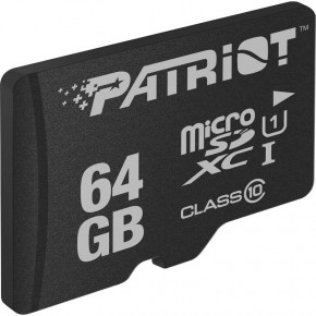   Patriot microSDXC LX Series 64GB Class 10 W-10MB/s R-80MB/s   (PSF64GMDC10) 3