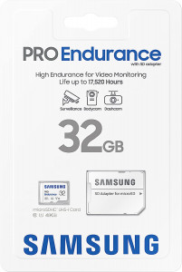   Samsung Pro Endurance NEW 32GB microSDXC Class 10 UHS-I U1 V10  + SD adapter (MB-MJ32KA) 4