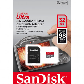   SanDisk microSDHC  32GB Class 10 UHS-I V10 A1 (SDSQUA4-032G-GN6IA)