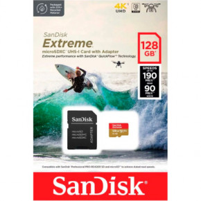   SanDisk 128GB microSD class 10 UHS-I Extreme For Action Cams and Dro (SDSQXAA-128G-GN6AA) 6