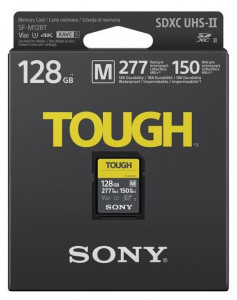   Sony 128GB SDXC C10 UHS-II U3 V60 R277/W150MB/s Tough (SFM128T.SYM) 3