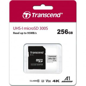   Transcend 256GB microSDXC class 10 UHS-I (TS256GUSD300S-A) 3