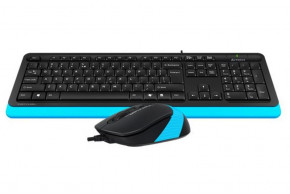  (, ) A4Tech F1010 Black/Blue USB 4
