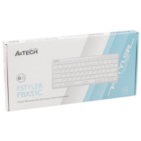 A4Tech FBX51C Wireless/Bluetooth White (FBX51C White) 8