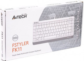  A4Tech FK11 White USB 8