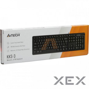  A4Tech KKS-3 USB Black 5
