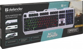  Defender Metal Hunter GK-140L Silver USB (45140) 7
