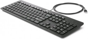   HP USB Business Slim Keyboard Ru Black (803181-251) (1)