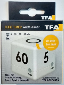 -  TFA CUBE-TIMER  38203202 7