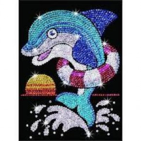    Sequin Art RED Jack Dolphin (SA1304)