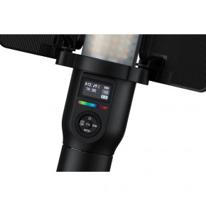 C LED  Epik RGB stick light SL-60 with remote control + battery Black 41