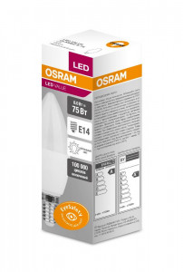   OSRAM LED STAR B75  8W 806Lm 4000K E14 (4058075475052) 3