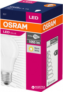  Osram LED CL A Value 75 10.5W/827 220-240V FR E27 (H0039)