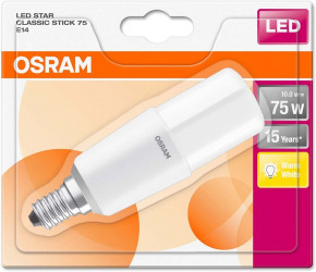  Osram  LED STAR STICK 75 10W 1055Lm 2700K E14 3