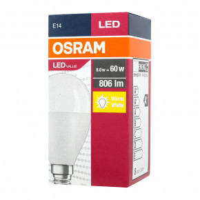  Osram  LED Value P60  7W 806Lm 2700K E14 3
