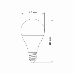 LED  VIDEX G45e 3.5W E14 4100K (VL-G45e-35144) 4