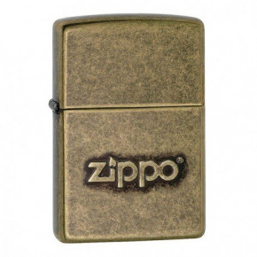  Zippo Classics Stamped Zippo Logo Antique Brass Zp28994 (36285)