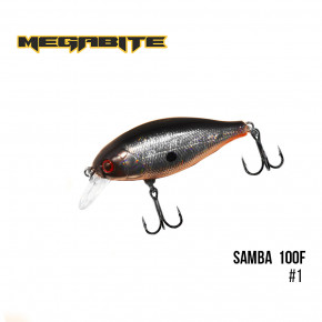  Megabite Samba 100 F (60 mm, 12,5 g, 1 m) (1)