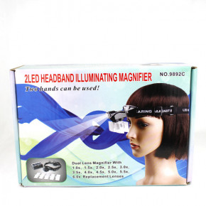  Magnifier 9892C LED 1x - 6x 6