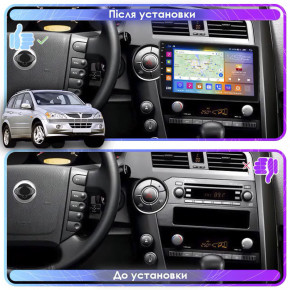   SsangYong Kyron 2005-2007 Element 6/128 4G CarPlay 4