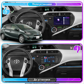   Toyota Aqua 2011-2014 Element Prime 2/32 CarPlay 4G 5