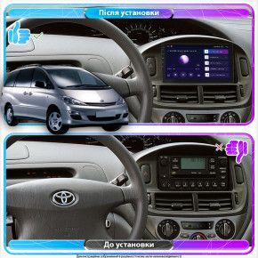   Toyota Previa (XR30, XR40) 2000-2006 Element 4/32 4G CarPlay 5