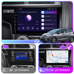   9 Lesko  Honda Fit III  2017-2020 4/64Gb CarPlay 4G Wi-Fi GPS Prime  4