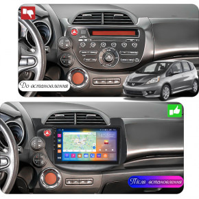   10 Lesko  Honda Jazz II  2011-2014 2/32Gb CarPlay 4G Wi-Fi GPS Prime  4