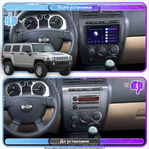   Lesko  Hummer H3 2005-2010  9 4/64Gb CarPlay 4G Wi-Fi GPS Prime 3