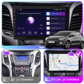   9 Lesko  Hyundai i30 II 2011-2015 2/32Gb CarPlay 4G Wi-Fi GPS Prime 8   4