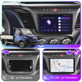   Lesko IVECO Daily VI  2019-..  9 2/32Gb CarPlay 4G Wi-Fi GPS Prime  4