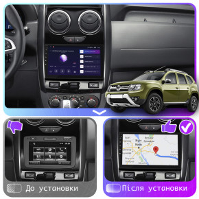   9 Lesko  Renault Duster I  2015-2021 2/32Gb CarPlay 4G Wi-Fi GPS Prime  4