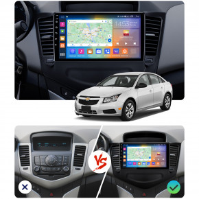   9 Lesko  Chevrolet Cruze I 2008-2012 4/64Gb CarPlay 4G Wi-Fi GPS Prime  4