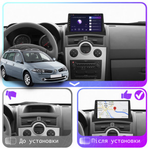   9 Lesko  Renault Megane II  2006-2009 2/32Gb CarPlay 4G Wi-Fi GPS Prime 4