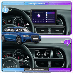   Lesko  Audi RS 4 III (B8) 2012-2015  9 4/64Gb CarPlay 4G Wi-Fi GPS Prime 3