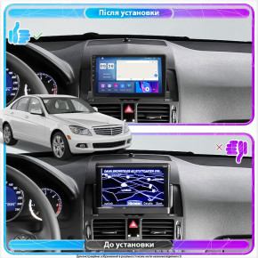   Lesko  Mercedes-Benz C- III (W204) 2006-2011  9 2/32Gb CarPlay 4G Wi-Fi GPS Prime 3