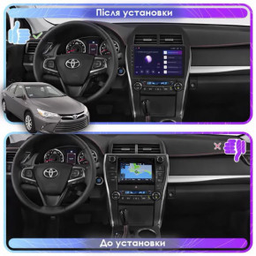   Lesko  Toyota Camry (USA) VII (V55) 2011-2015  10 6/128Gb 4G Wi-Fi GPS Top 3