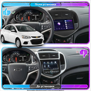   Lesko  Chevrolet Aveo III 2016-..  9 4/64Gb CarPlay 4G Wi-Fi GPS Prime 4