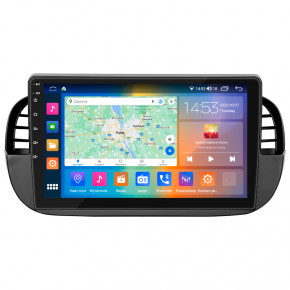   Lesko  Fiat 500 II 2007-2015 IPS 9 4/64Gb CarPlay 4G Wi-Fi GPS DSP- Prime