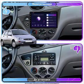  Lesko  Ford Focus I 1998-2001  9 4/64Gb CarPlay 4G Wi-Fi GPS Prime 3